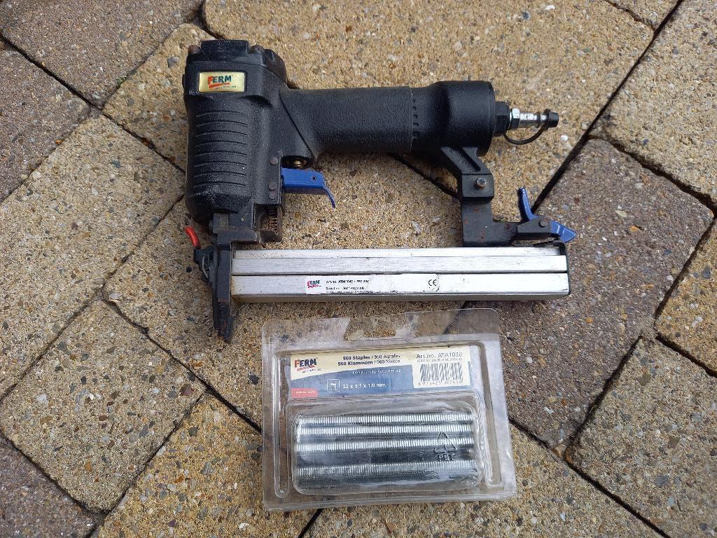 Tacker Ferm FPT-200, Doe-het-zelf en Verbouw, Gereedschap | Overige machines, Ophalen, Gebruikt