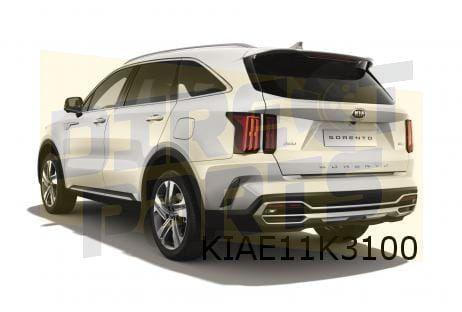Kia Sorento embleem tekst ''SORENTO'' achterzijde  Origineel, Kia, -, Verzenden, -