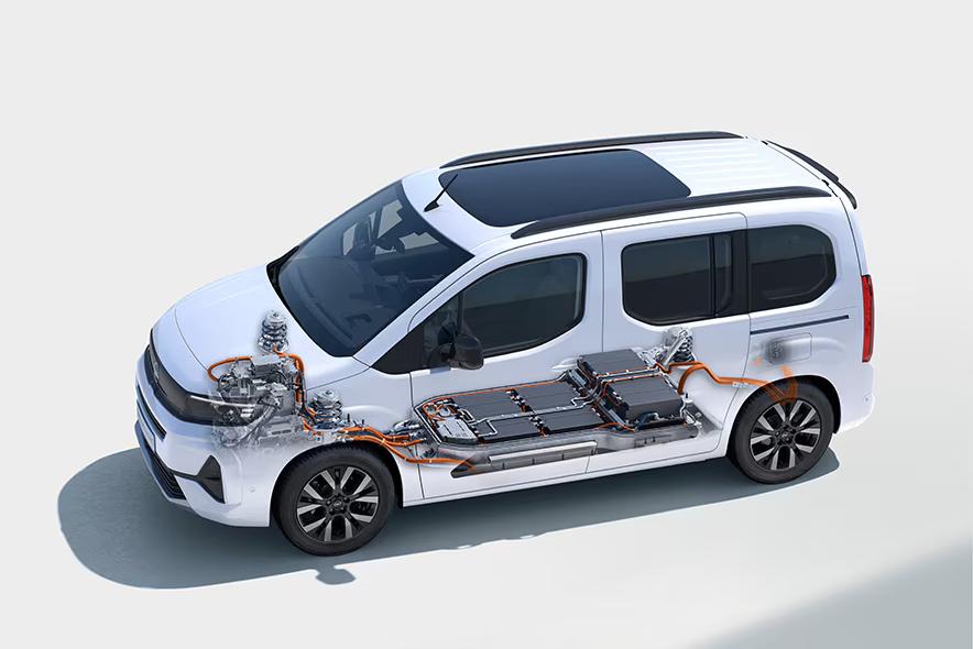 trekhaak opel combo e ev montage mogelijk, Ophalen