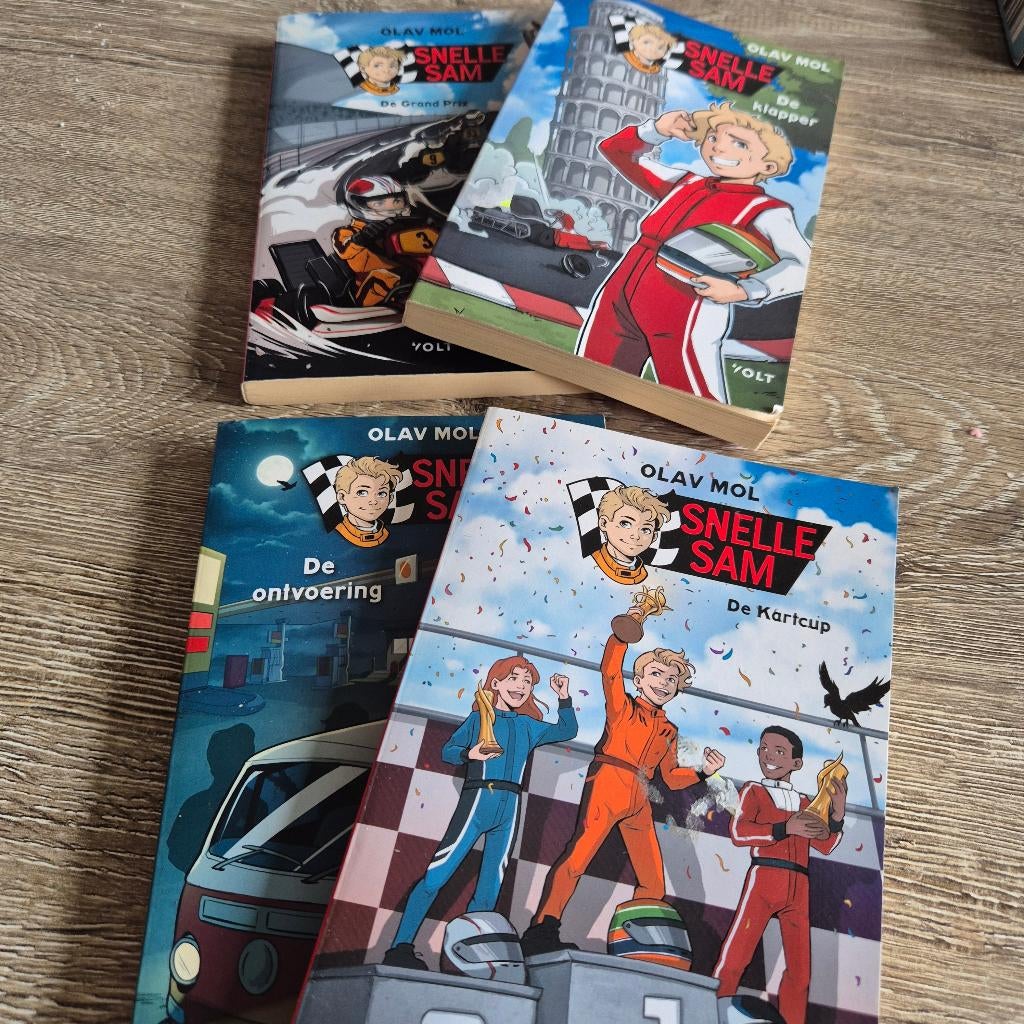 Snelle Sam 4 boeken Olav Mol, Boeken, Ophalen of Verzenden, Zo goed als nieuw, Fictie algemeen