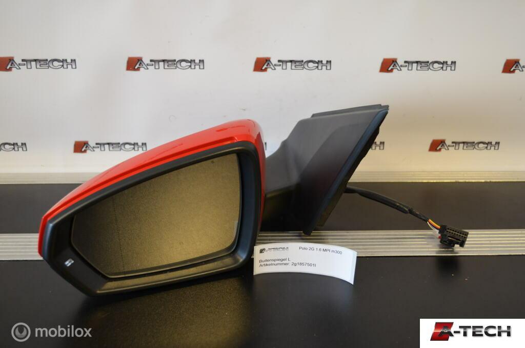 Buitenspiegel links Volkswagen polo 1.6MPI 2g1857501l m300, Auto-onderdelen, Spiegels, Gebruikt, Volkswagen, Ophalen of Verzenden