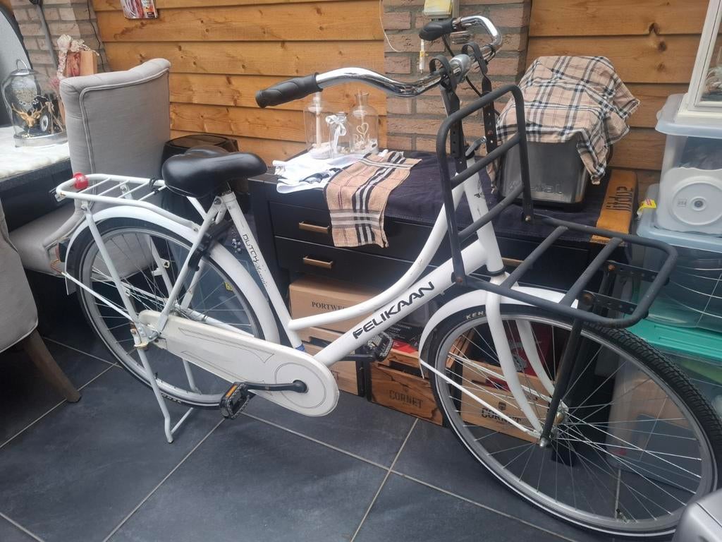 Dames fiets, Ophalen, Gebruikt