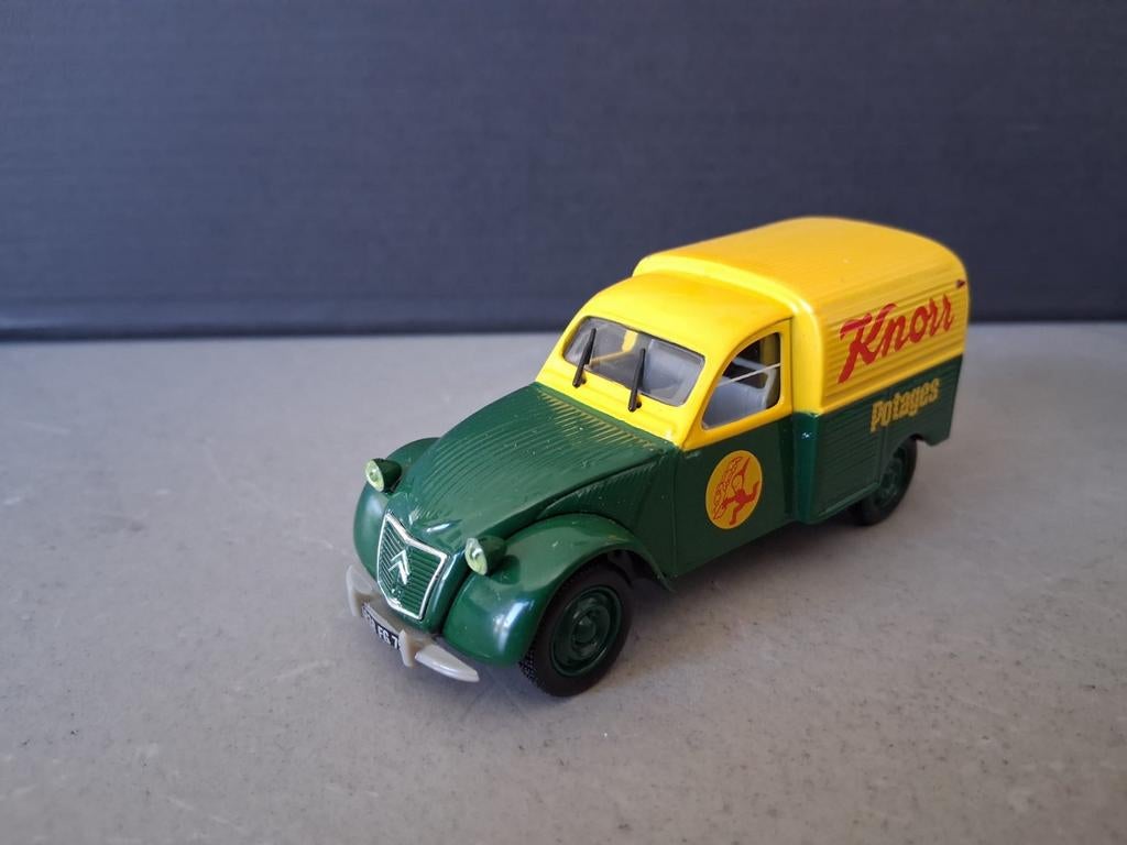 Citroën 2CV AZU van Knorr Potages Modelauto, Overige merken, Auto, 1:32 tot 1:50, Ophalen of Verzenden