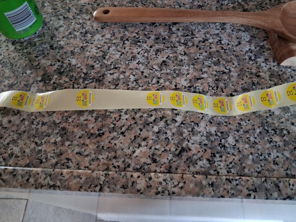19 Lidl stickers voor spaaractie, Ophalen
