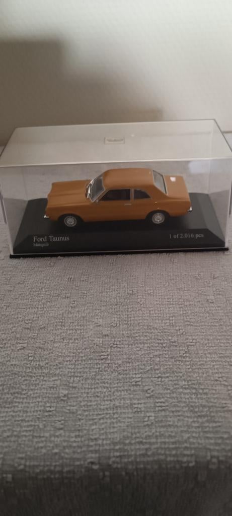 Ford Taunus Maisgelb modelauto, Ophalen of Verzenden