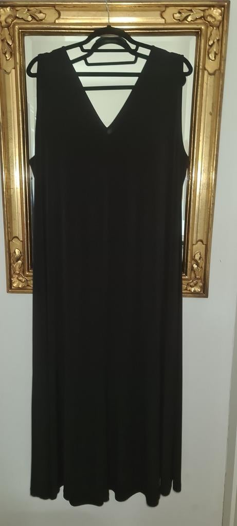 Nieuwe lange zwarte jurk Yoek Plussize L 46-48 black dress, Kleding | Dames, Grote Maten, Yoek, Ophalen of Verzenden, Zo goed als nieuw