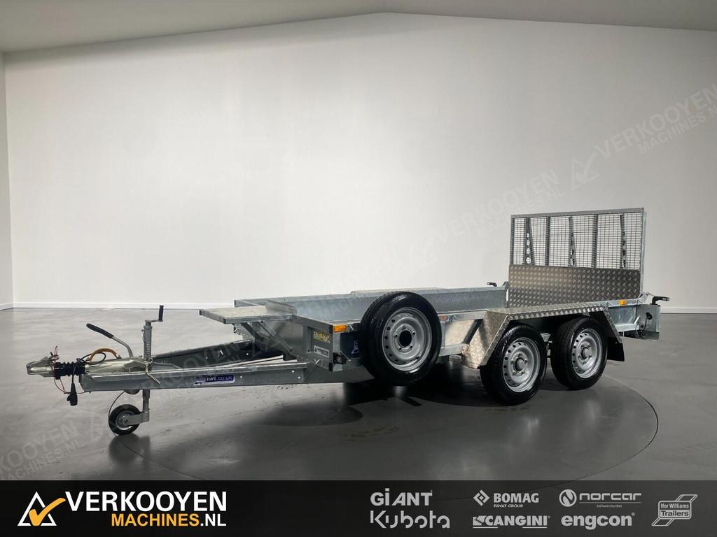 1 Ifor Williams GP126 Klep VT347 Machinetransporter VOORRAAD, Overige kleuren, Overige brandstoffen, Origineel Nederlands, Bedrijf