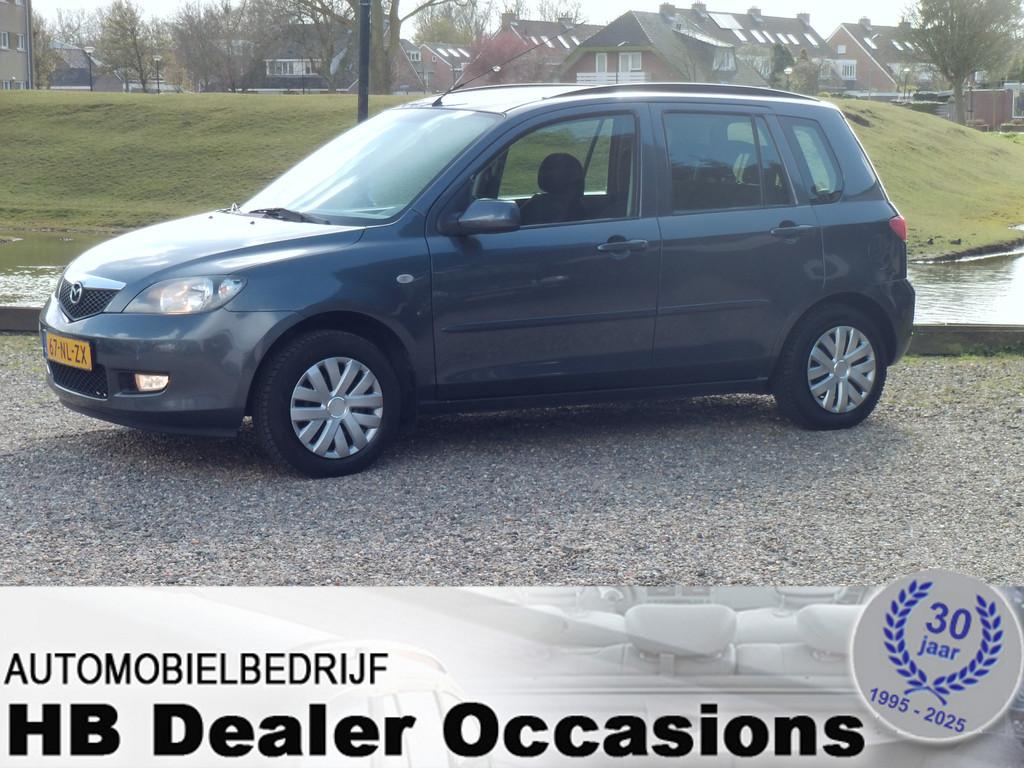 Mazda 2 1.4 Exclusive - Airco (bj 2003), Voorwielaandrijving, 1025 kg, 4 cilinders, Origineel Nederlands