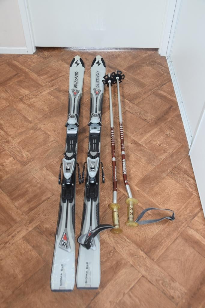 ski met stokken, 160 tot 180 cm, Gebruikt, Carve, Skiën