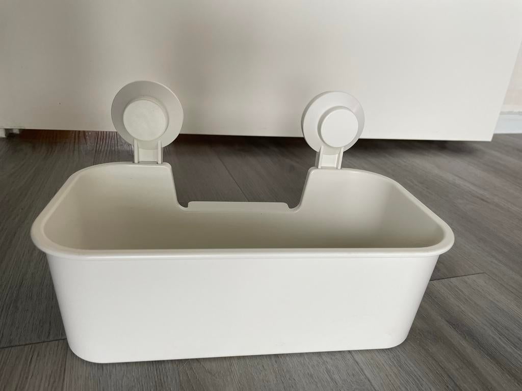 Ikea doucherekje met zuignappen - Wit, Ophalen, Gebruikt, Overige typen