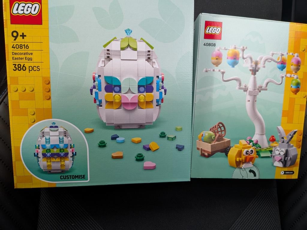 Lego Easter Egg 40816 en Easter Egg Hunt 40808, Ophalen of Verzenden, Nieuw, Complete set, Lego