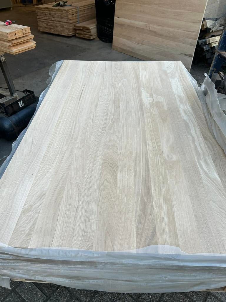 Eiken platen/panelen te koop. 20 mm dikte. 180/280 cm lengte, Minder dan 25 mm, Eiken, Nieuw, Ophalen of Verzenden