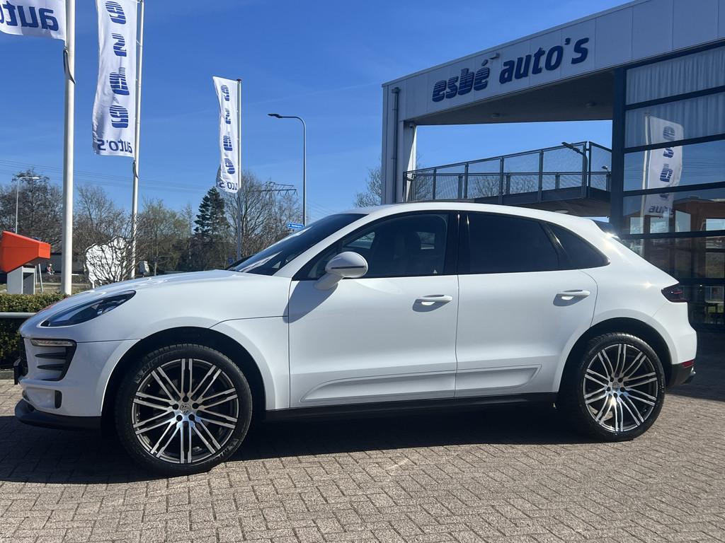 Porsche Macan 2.0 Panoramadak Elek Sportstoelen Bose Leder 2, Automaat, Gebruikt, Wit, Bedrijf