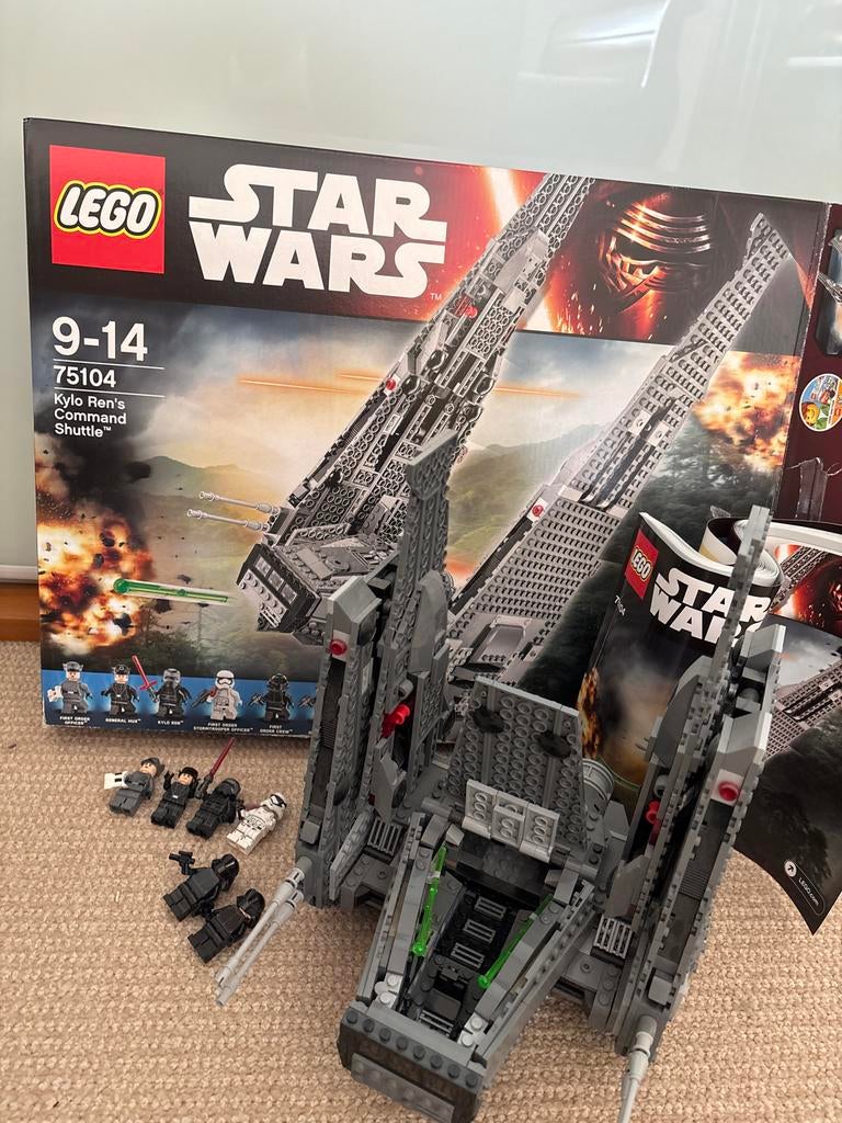 LEGO Star Wars 75104 Kylo Ren's Command Shuttle, Gebruikt, Star Wars, Lego, Ophalen of Verzenden