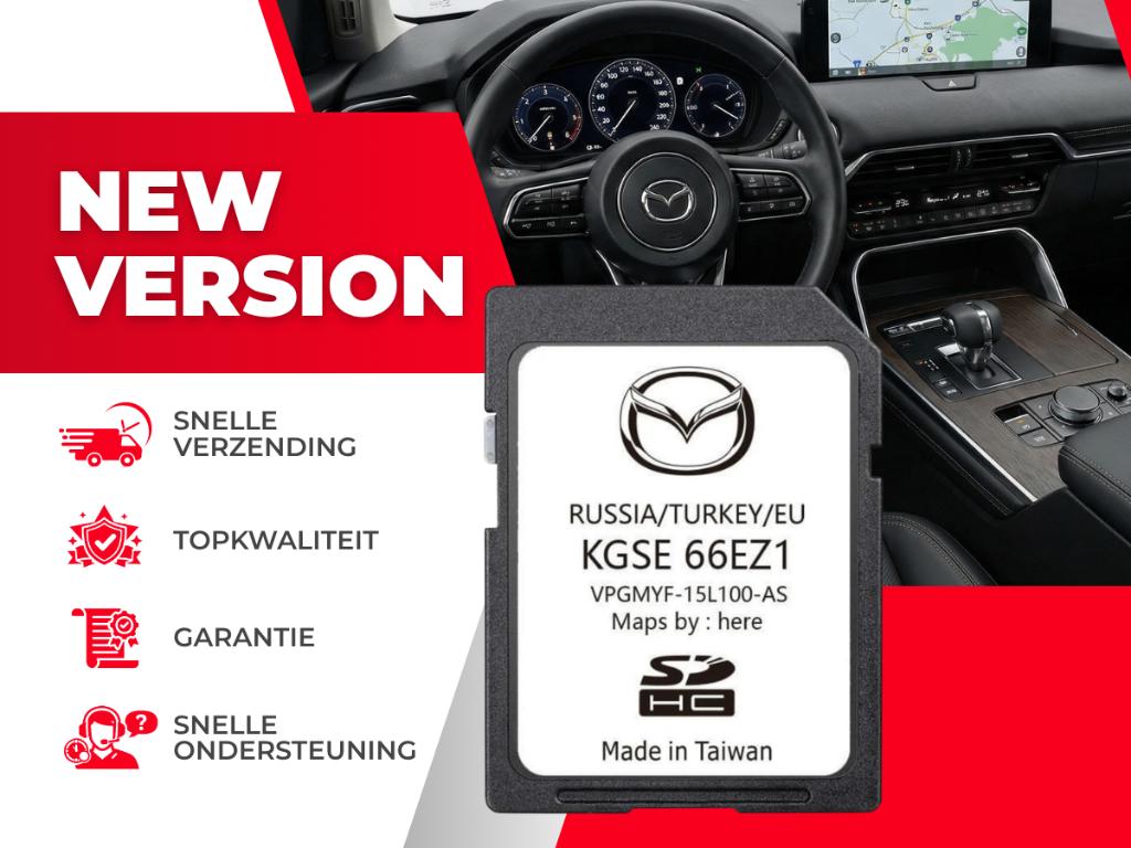 Mazda MZD CONNECT SD Kaart ✅ Navigatie  2025 Europa, Verzenden, Nieuw, Heel Europa, Landkaarten
