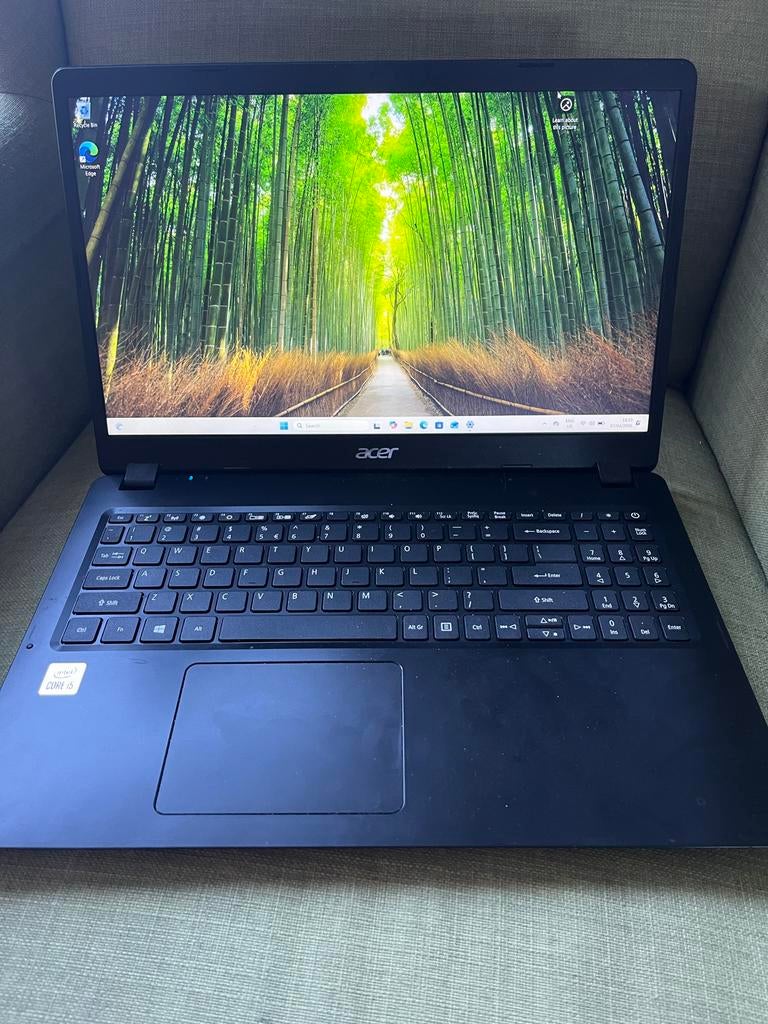 Acer Aspire A315-56-59Y1 15” laptop, 2 tot 3 Ghz, 8 GB, Ophalen of Verzenden, Zo goed als nieuw