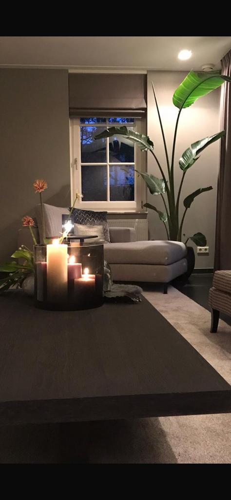 Lounge bank / chaises longue, Ophalen of Verzenden, Zo goed als nieuw, Vierpersoons of meer