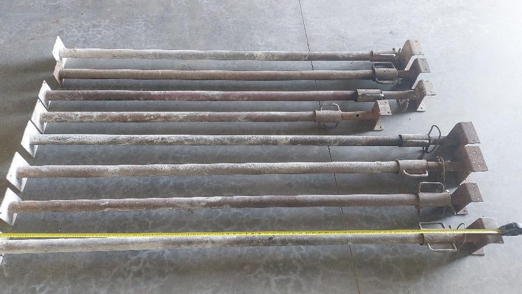 Schroefstempels, Doe-het-zelf en Verbouw, Steigers, Ophalen, Gebruikt, Overige typen, 2 tot 5 meter