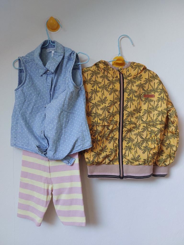 3 delig set zomer meisje 104, Meisje, ,, Ophalen of Verzenden, ,