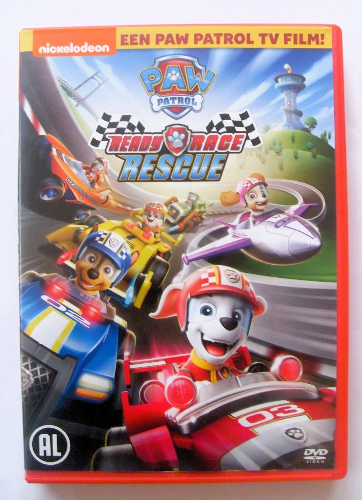 Paw Patrol - Ready race rescue (originele dvd) Nickelodeon, Europees, Tekenfilm, Alle leeftijden, Ophalen of Verzenden