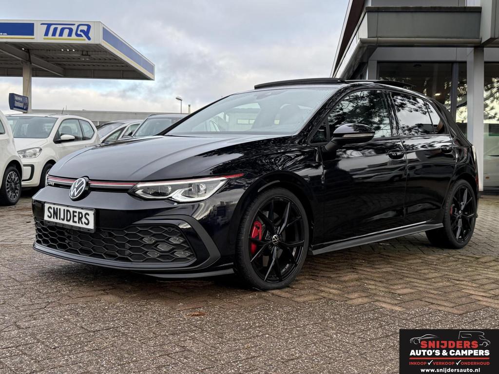 Volkswagen Golf 2.0 TSI GTI panorama dak, Adaptive Cruise Control, Stof, Gebruikt, Zwart