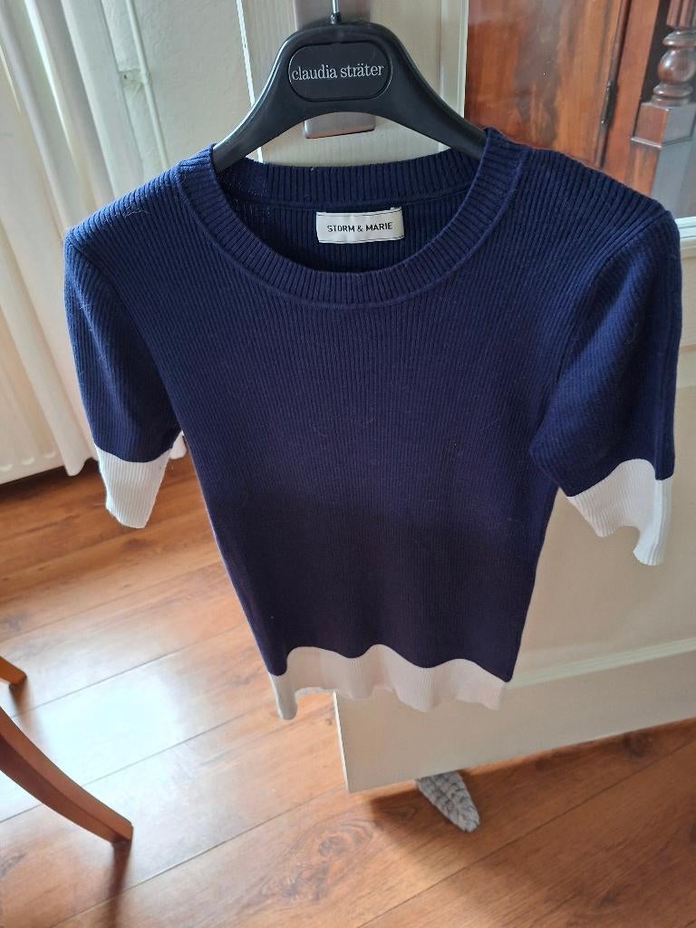 Storm & Marie donkerblauwe trui M, Maat 38/40 (M), Blauw, Ophalen of Verzenden, Zo goed als nieuw