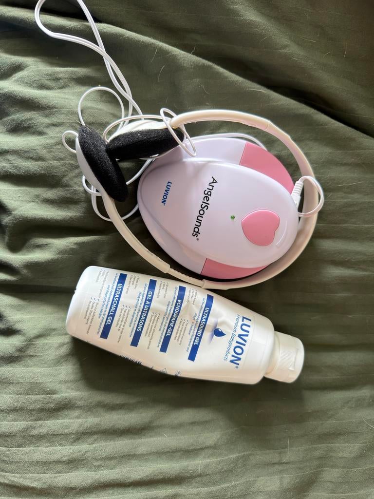 Luvion AngelSounds Foetale Doppler - Luister naar je baby, Ophalen of Verzenden, Zo goed als nieuw