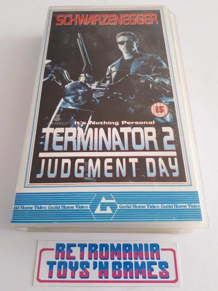 vhs actie - terminator 2 judgement day, Alle leeftijden, Ophalen of Verzenden, Gebruikt, Actie en Avontuur