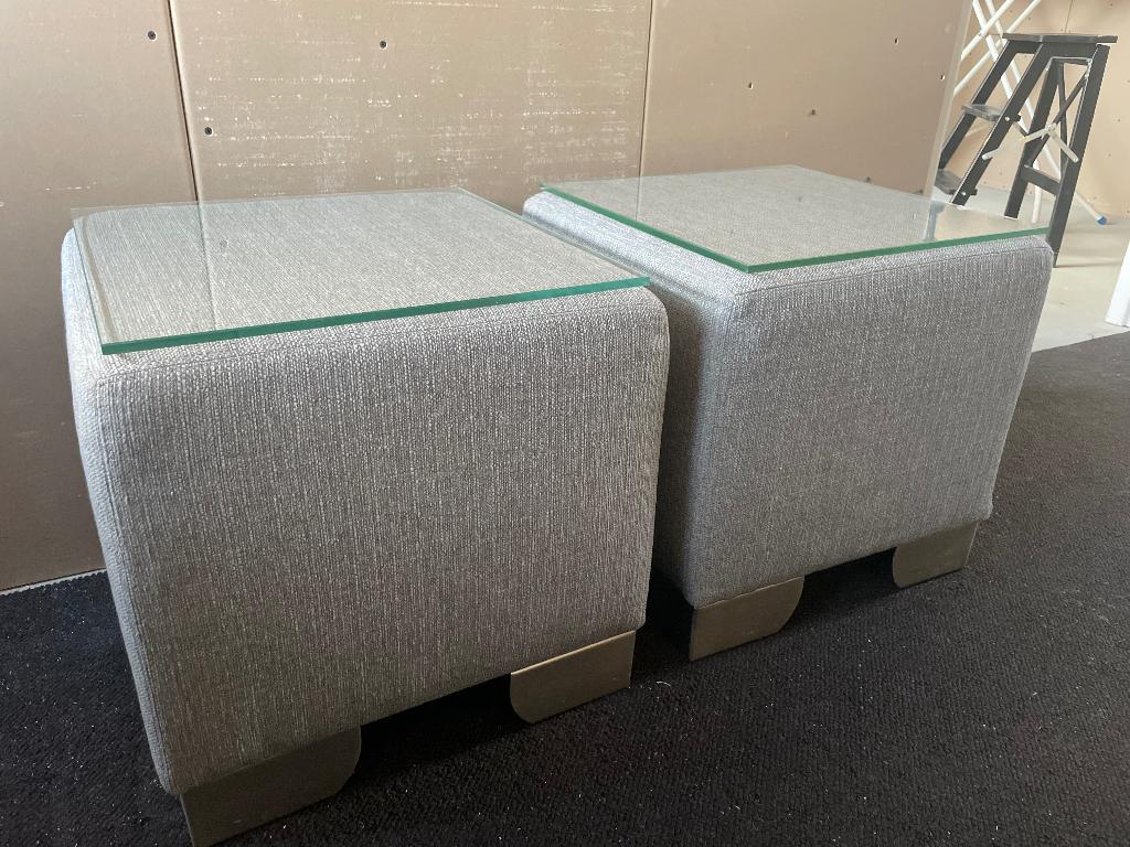 Kuperus nachtkastje/poef 2x, Ophalen, Overige materialen, Gebruikt, 45 tot 65 cm