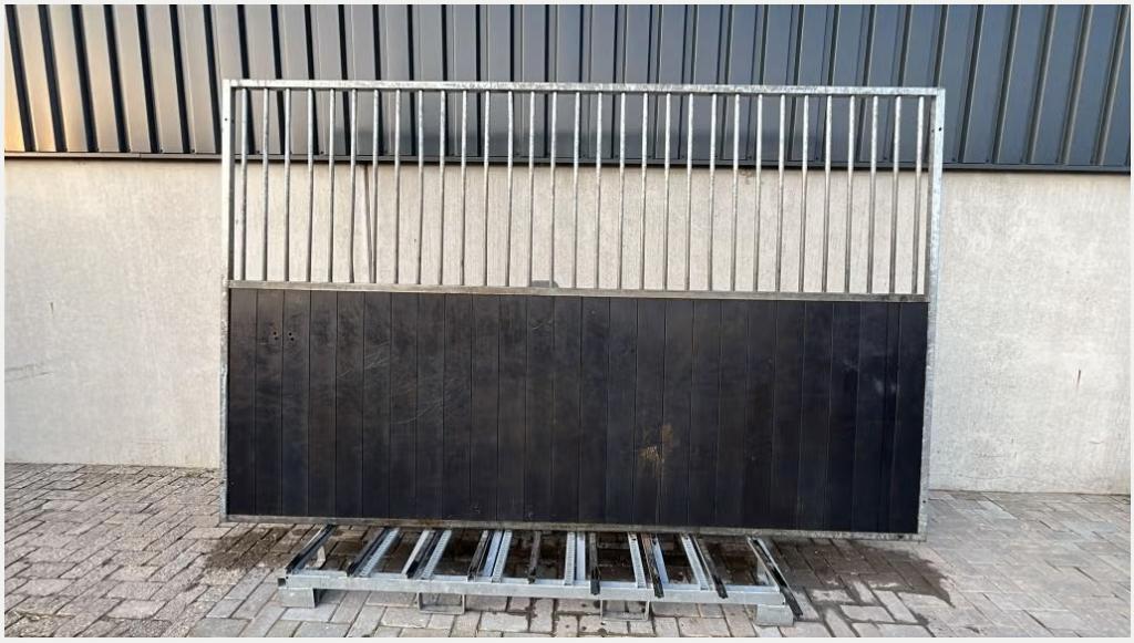 Tussenwand boven tralies | 3500 x 2200 mm. | B-Keuze, Weidegang