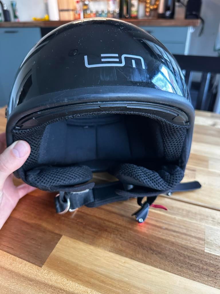 Gebruikte LEM scooterhelm - Zonder vizier, Ophalen of Verzenden, Gebruikt