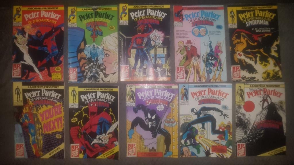 strips stripverhalen spiderman hulk conan batman Star Wars, Gelezen, Marvel Comics, Europa, Ophalen of Verzenden