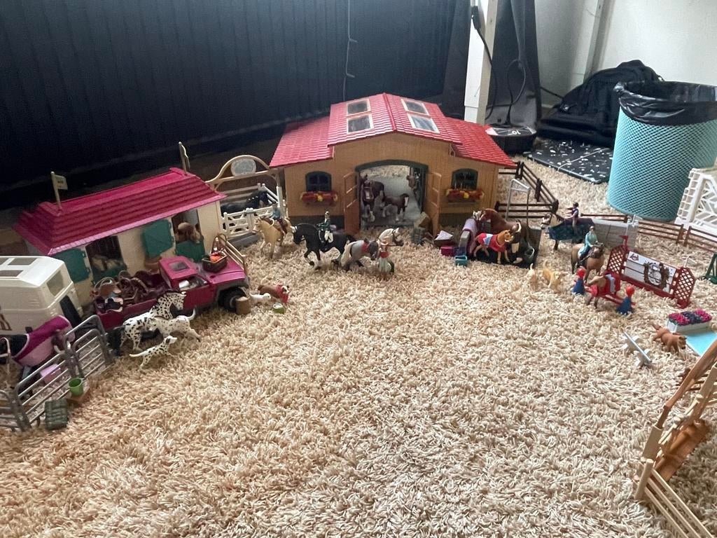 Schleich paarden set, Verzamelen, Speelgoed, Ophalen of Verzenden, Zo goed als nieuw