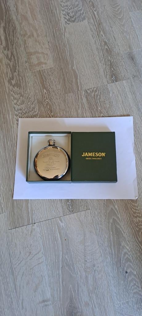 Jameson Irisch Whiskey heupfles in doos, Ophalen of Verzenden, Nieuw