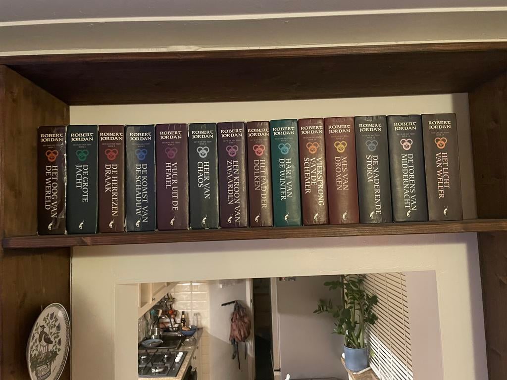 Robbert Jordan Het Rad Des Tijds complete serie, Boeken, Ophalen of Verzenden, Gelezen
