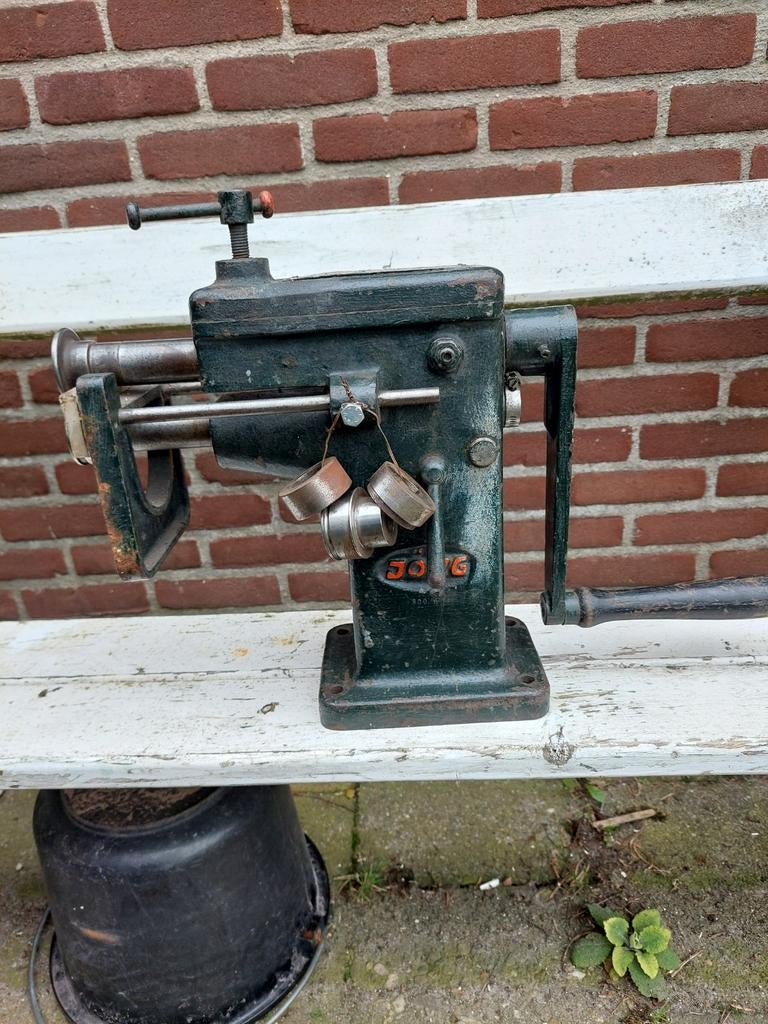 Jorg voormachine, Ophalen, Gebruikt