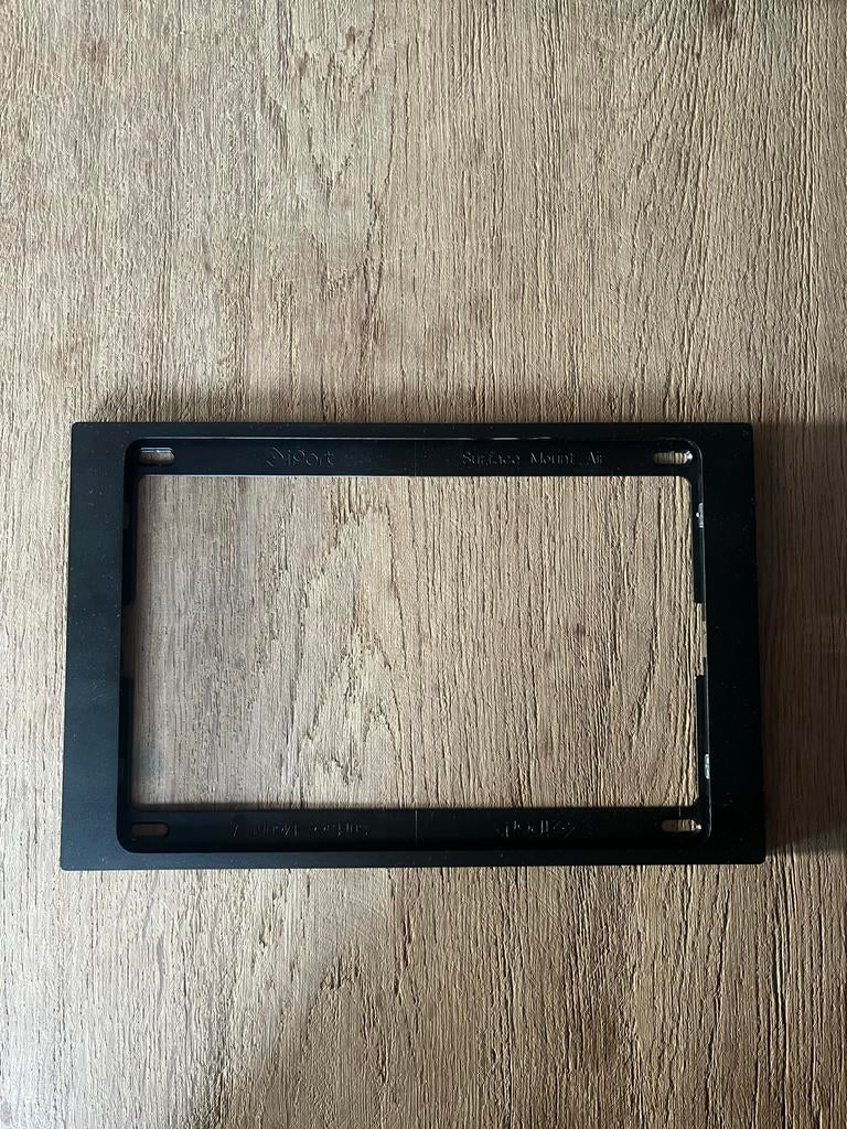 Iport iPad Wall Mount voor iPad Air - Domotica/Fotolijst, Ophalen of Verzenden, Gebruikt, Zwart, Apple iPad Air