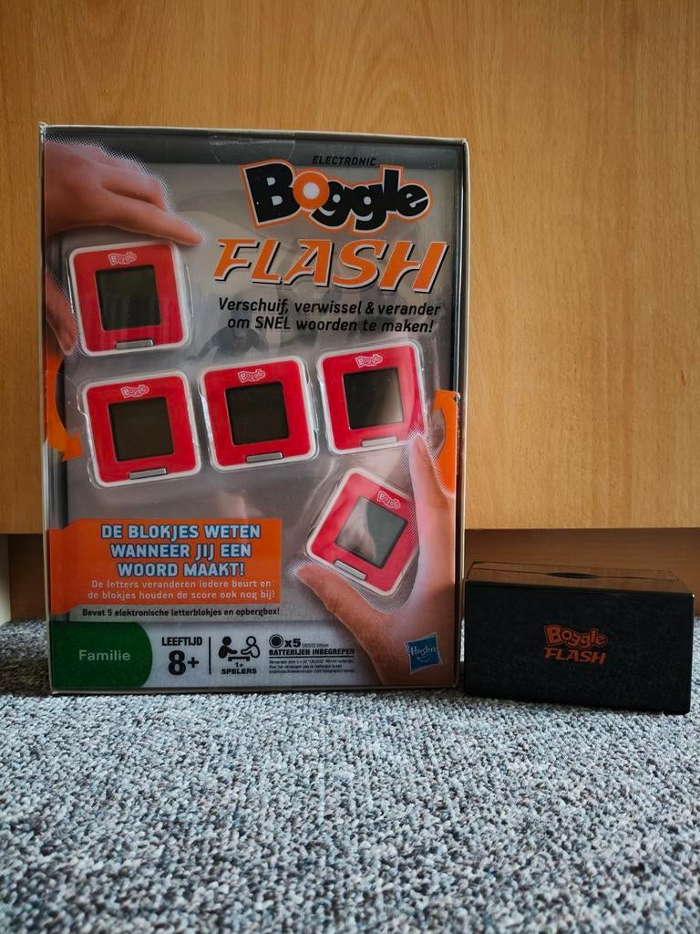 Boggle Flash, Hobby en Vrije tijd, Gezelschapsspellen | Overige, Ophalen, Zo goed als nieuw, Hasbro