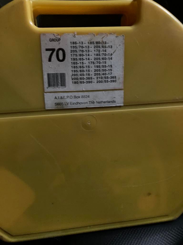 Sneeuwkettingen, Ophalen, Zo goed als nieuw