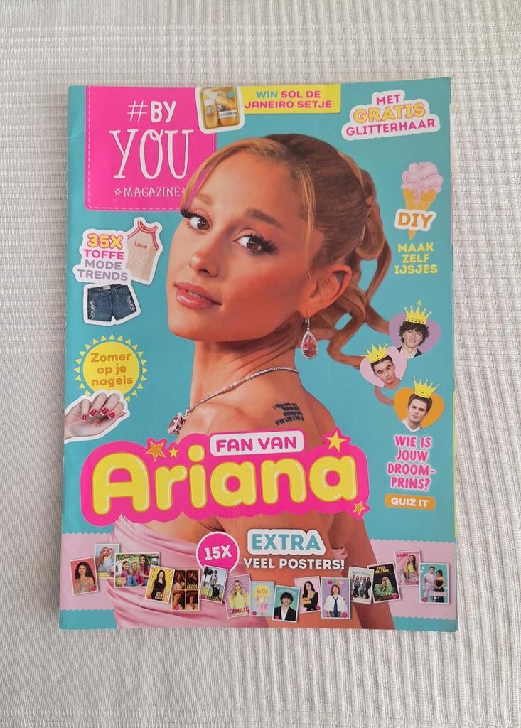 NIEUW! #ByYou magazine Ariana Grande, Ophalen of Verzenden, Nieuw