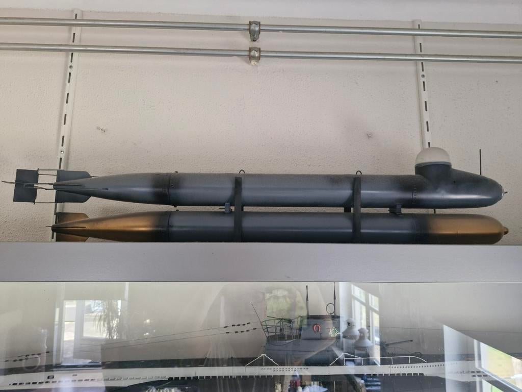 Uboot submarine duikboot uit ww2 duitsers 1 mans sub, Ophalen of Verzenden