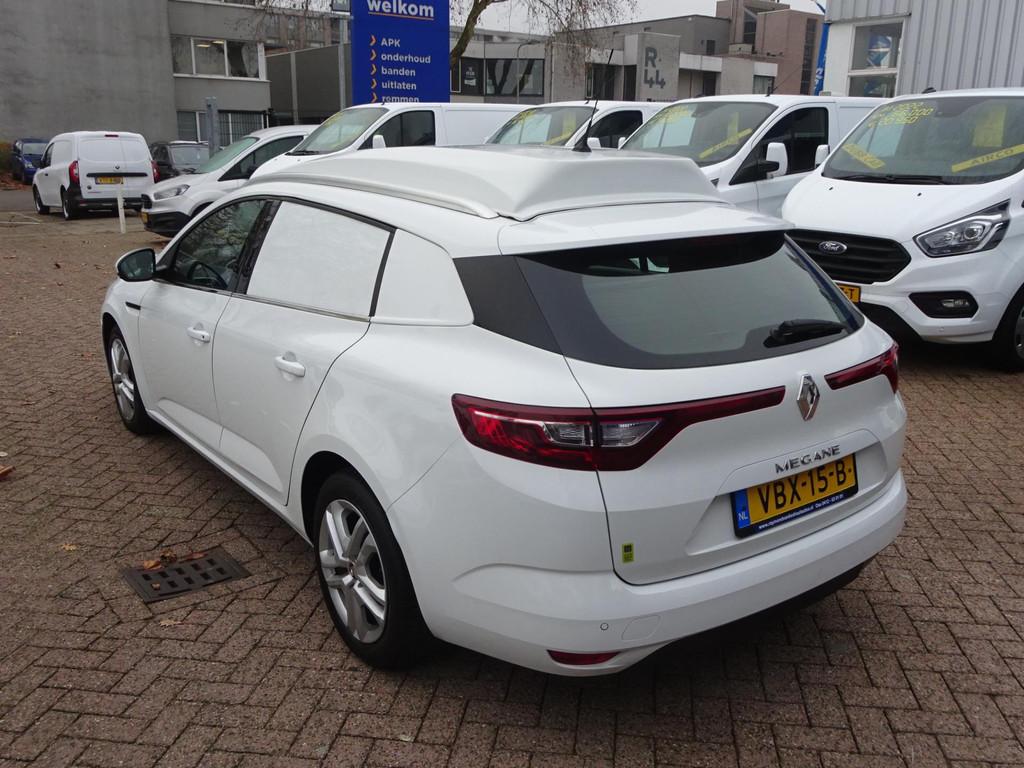 Renault MEGANE VAN 1.5 DCI 110 PK AIRCO NAVI LUXE GRIJS KENT, Auto's, Voorwielaandrijving, Gebruikt, 4 cilinders, Renault