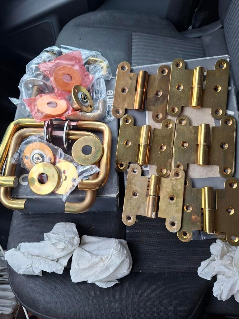 Partij kopper deurbeslag, Ophalen, Nieuw