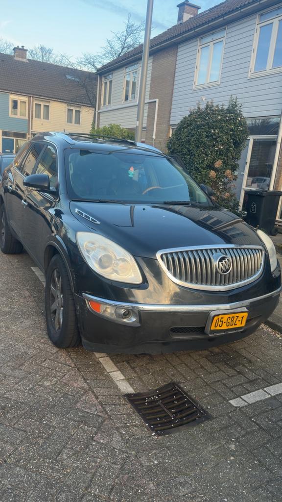Buick Enclave 7-persoons | Leder | Panoramadak Full options, Auto's, Buick, 450 kg, 8 stoelen, 2000 kg, Zwart