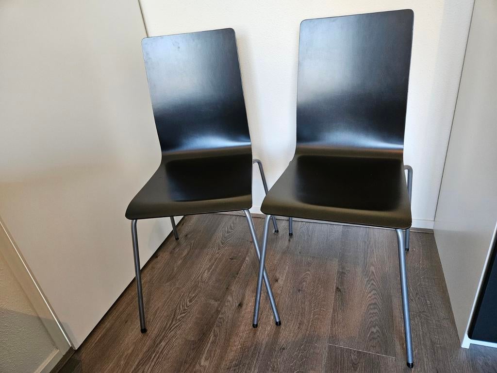 Ikea Martin stoelen 2x zwart, Huis en Inrichting, Stoelen, Ophalen