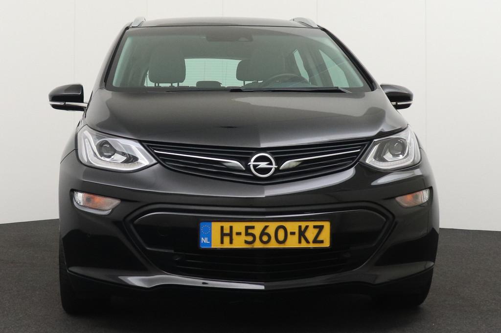 Opel Ampera-E Business Executive 60 kWh Xenon Carplay Stuur+, Auto's, Opel, Stof, Gebruikt, LED verlichting, Zwart