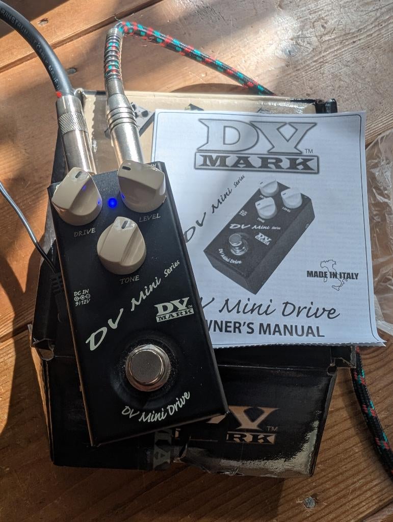 DV Mark - DV Mini Drive, Ophalen of Verzenden, Zo goed als nieuw, Distortion, Overdrive of Fuzz