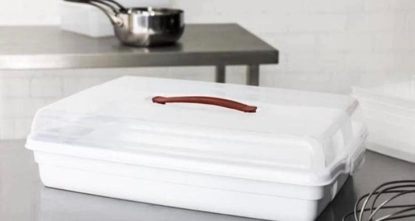 Curver taartcontainer, Overige typen, Kunststof, Ophalen of Verzenden, Zo goed als nieuw