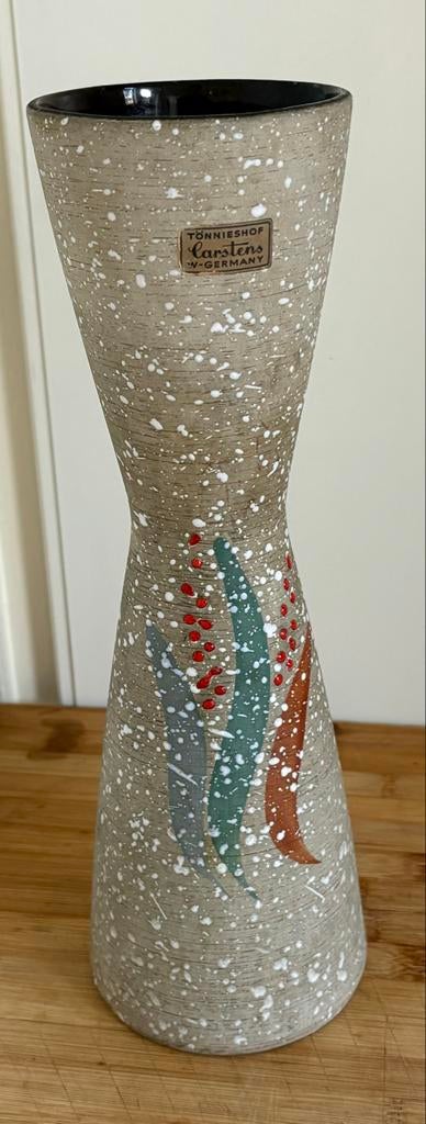 Carstens Tönnieshof vaas, West Germany, vintage, 31 cm, Ophalen