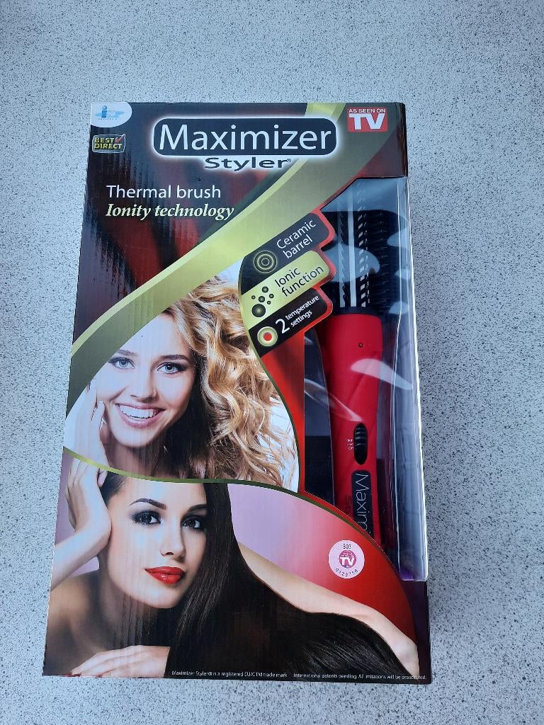 NIEUWE Maximizer keramische multistyler met ionische functie, Ophalen of Verzenden, Nieuw, Overige typen